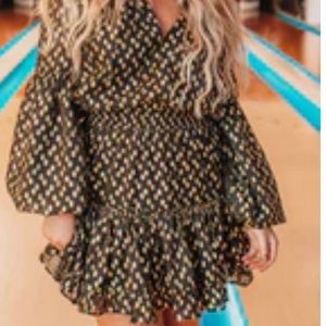 BuddyLove Zozo Elastic Waist Mini Dress SM